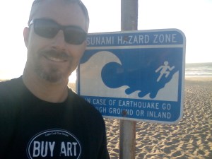 Buy Art Tsunami Hazard Zone