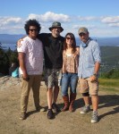 full Band photo- Emelio, Eric, Jo and me